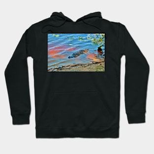 Good Morning Alligator Hoodie